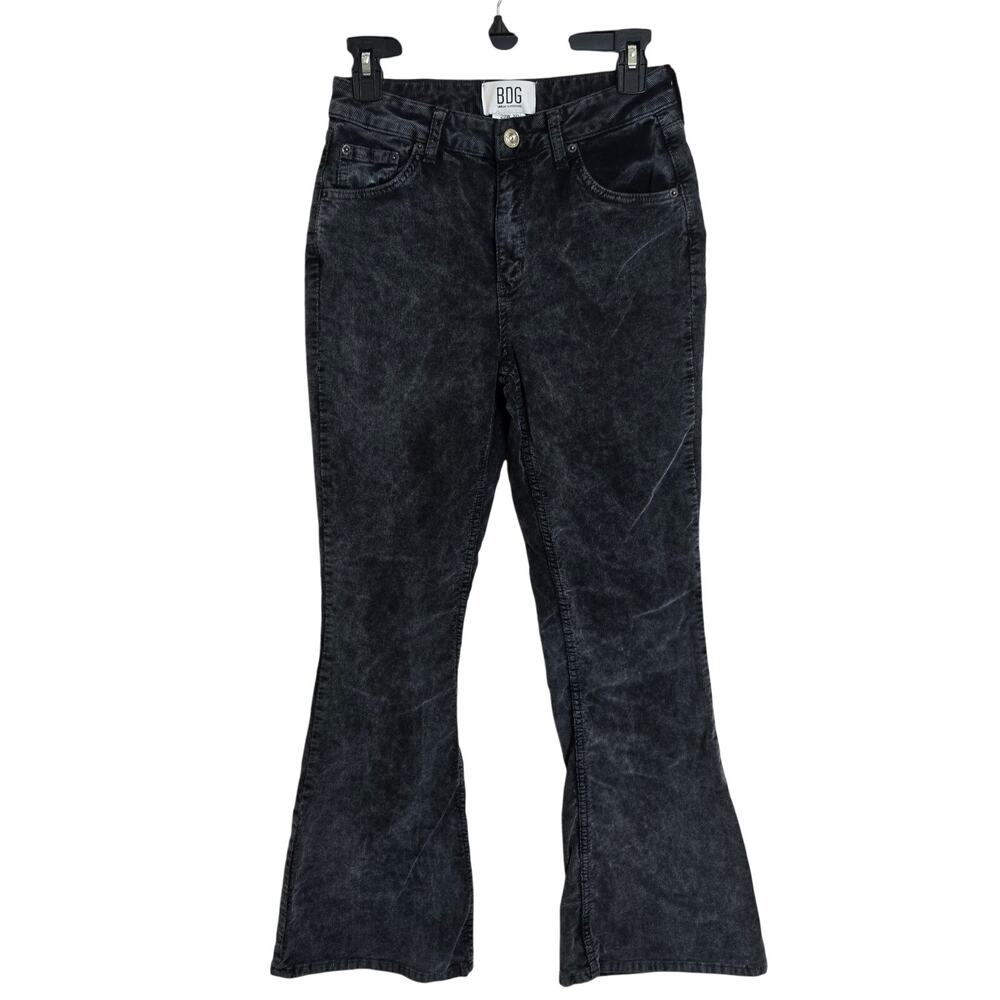 BDG Urban Outfitters Black Corduroy Flare Pants Size 29 Women's